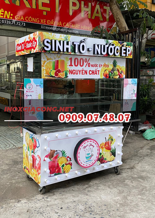 Xe đẩy inox