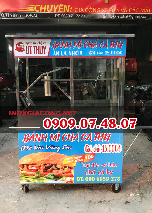 Kinh nghiệm chọn xe bán bánh mì chả cá lưu động 2023