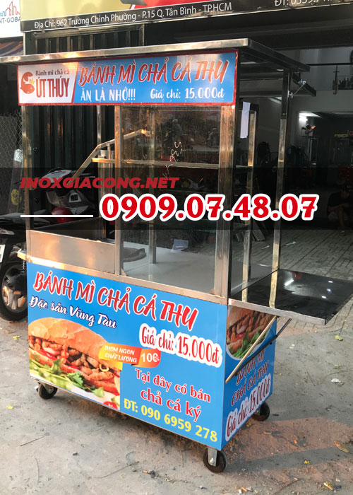 Kinh nghiệm chọn xe bán bánh mì chả cá lưu động 2023