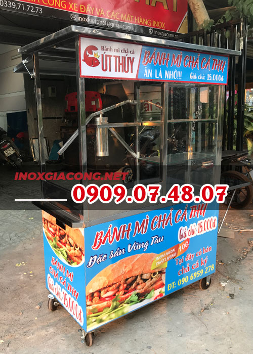 Kinh nghiệm chọn xe bán bánh mì chả cá lưu động 2023