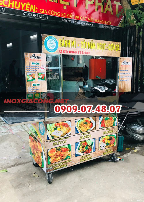 xe bán xôi đẹp