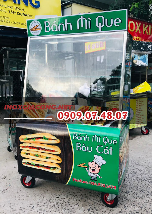 Xe bánh mì que kiệt phát 1m2