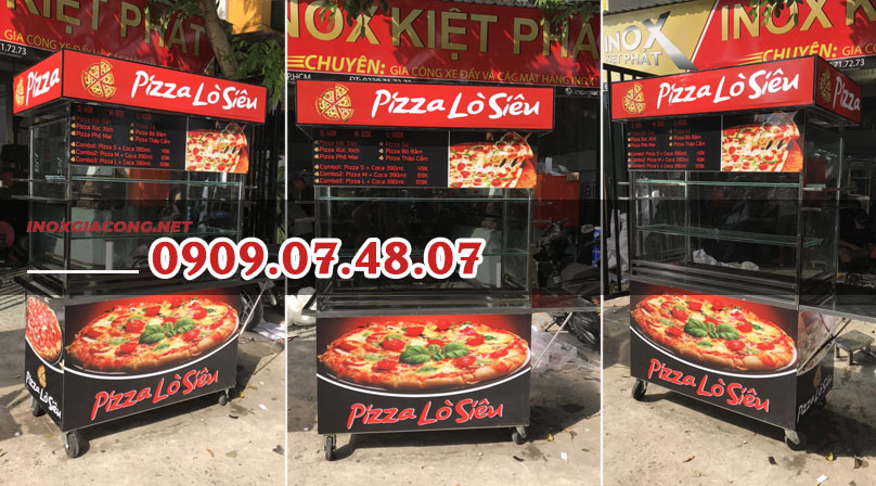 Mua xe bán bánh pizza lưu động